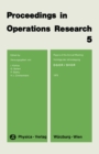 Image for Proceedings in Operations Research 5