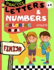 Image for Letters and Numbers Coloring Book Athlete