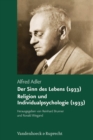 Image for Der Sinn Des Lebens (1933). Religion Und Individualpsychologie (1933)