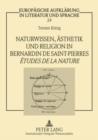 Image for Naturwissen, Aesthetik und Religion in Bernardin de Saint-Pierres &quot;Etudes de la nature&quot; : 24