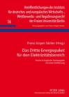 Image for Das Dritte Energiepaket fuer den Elektrizitaetsbereich: Deutsch-Englische Textausgabe mit einer Einfuehrung