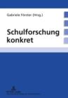 Image for Schulforschung konkret