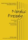 Image for Nordic Prosody: Proceedings of the Xth Conference, Helsinki 2008