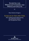 Image for Europa als ein Club voller Clubs: Eine clubtheoretische Betrachtung des politischen Systems der Europaeischen Union : 41