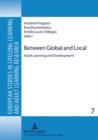 Image for Between global and local: adult learning and development