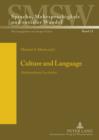 Image for Culture and language: multidisciplinary case studies : Bd. 12