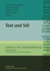 Image for Text und Stil