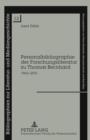 Image for Personalbibliographie der Forschungsliteratur zu Thomas Bernhard: 1963-2011 : 12