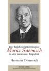 Image for Der Reichssparkommissar Moritz Saemisch in der Weimarer Republik