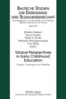 Image for Global Perspectives in Early Childhood Education: Diversity, Challenges and Possibilities : 20