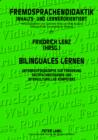 Image for Bilinguales Lernen: Unterrichtskonzepte zur Foerderung sachfachbezogener und interkultureller Kompetenz : 21