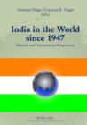 Image for India in the world since 1947: national and transnational perspectives