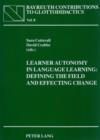 Image for Learner Autonomy in Language Learning: Defining the Field and Effecting Change : 8