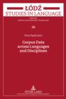 Image for Corpus Data across Languages and Disciplines