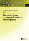 Image for Assessment Issues in Language Translation and Interpreting