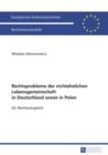 Image for Rechtsprobleme der nichtehelichen Lebensgemeinschaft in Deutschland sowie in Polen: Ein Rechtsvergleich