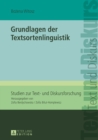 Image for Grundlagen der Textsortenlinguistik