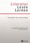 Image for Literatur - Lesen - Lernen: Festschrift fuer Gerhard Rupp