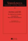 Image for Zeichen und Stil: Der Mehrwert der Variation- Festschrift fuer Beate Henn-Memmesheimer