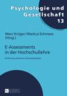 Image for E-Assessments in der Hochschullehre: Einfuehrung, Positionen &amp; Einsatzbeispiele