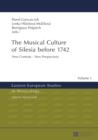 Image for The musical culture of Silesia before 1742: new contexts - new perspectives : volume 1