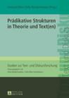 Image for Praedikative Strukturen in Theorie und Text(en)