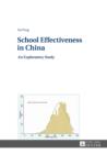 Image for School Effectiveness in China: An Exploratory Study