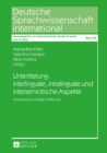 Image for Untertitelung: interlinguale, intralinguale und intersemiotische Aspekte: Deutschland und Italien treffen sich