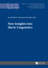 Image for New insights into Slavic linguistics