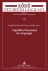 Image for Cognitive Processes in Language : 25