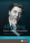 Image for Alban Berg: music as autobiography