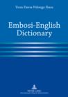 Image for Embosi-English Dictionary