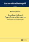 Image for Sozialkapital und Open-Source-Netzwerke: Determinanten und Erfolgswirkungen
