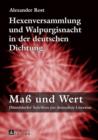 Image for Hexenversammlung und Walpurgisnacht in der deutschen Dichtung : 8