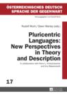 Image for Pluricentric languages: new perspectives in theory and description
