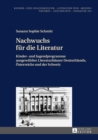 Image for Nachwuchs fuer die Literatur : 103