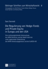 Image for Die Regulierung von Hedge-Fonds und Private Equity in Europa und den USA