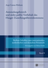 Image for Anwendungsbereich und ordre public-Vorbehalt des Haager Zustellungsuebereinkommens