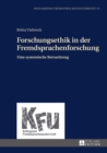 Image for Forschungsethik in der Fremdsprachenforschung