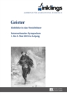 Image for inklings - Jahrbuch fuer Literatur und Aesthetik