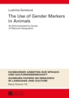 Image for The use of gender markers in animals
