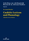 Image for Cushitic Lexicon and Phonology: Edited by Grover Hudson