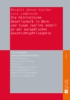 Image for Die Patriotische Gesellschaft in Bern und Isaak Iselins Anteil an der europaischen Geschichtsphilosophie
