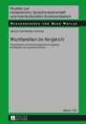 Image for Wortfamilien im Vergleich: Theoretische und historiographische Aspekte am Beispiel von Lokutionsverben