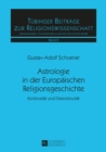 Image for Astrologie in der europaischen Religionsgeschichte: Kontinuitat und Diskontinuitat : Band 8