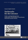 Image for Nachwuchs fuer die Literatur: Kinder- und Jugendprogramme ausgewaehlter Literaturhaeuser Deutschlands, Oesterreichs und der Schweiz