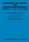 Image for Zur Kultur der DDR: Persoenliche Erinnerungen und wissenschaftliche Perspektiven- Paul Gerhard Klussmann zu Ehren