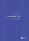Image for Im Garten der Texte: Vortrage und Aufsatze zur italienischen Literatur : 18