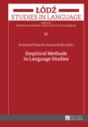 Image for Empirical methods in language studies