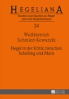Image for Hegel in der Kritik zwischen Schelling und Marx : 24